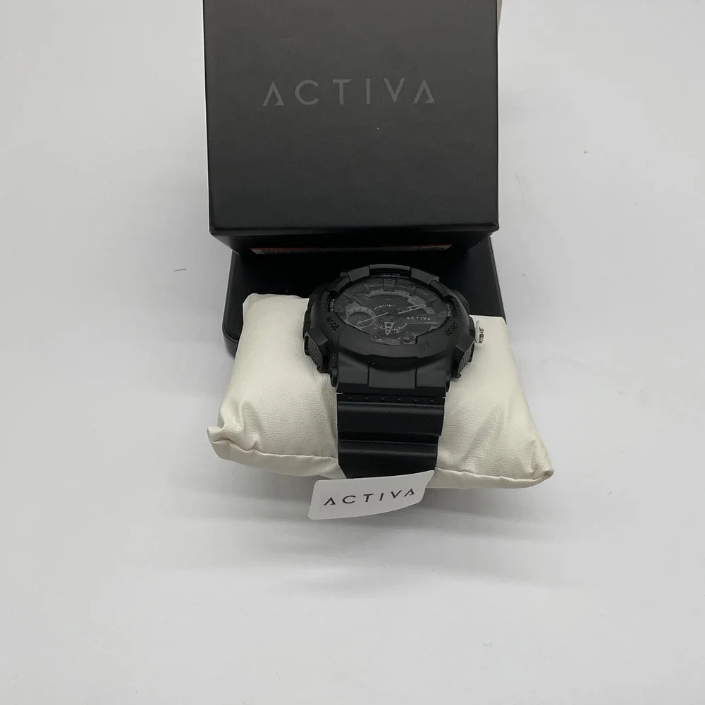 Activa Pixel X Invicta Digital Unisex Watch 50mm Black Sport ACW499-013 NEW